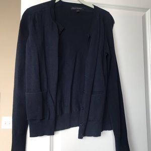 Navy Banana Republic Cardigan